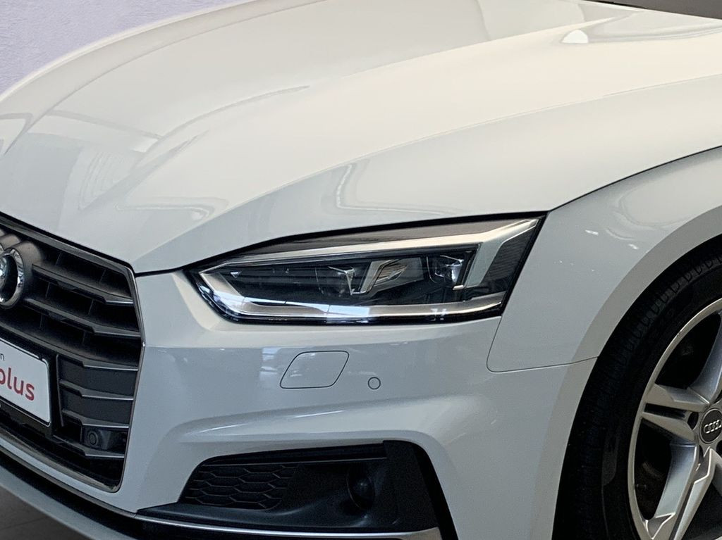 Audi A5  286 CP   - 45500 €,   91850 km,  anul 2018,  culoare alb 